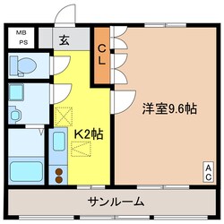 スマイルクレアの物件間取画像